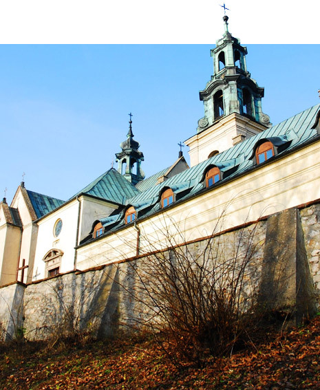 Widok na Kościół św. Karola Boromeusza na Karczówce w Kielcach