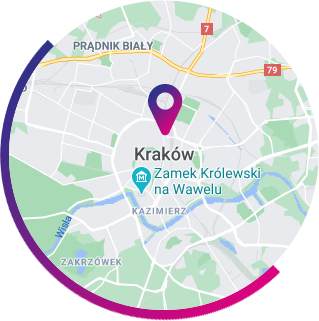 Kraków - mapa