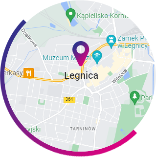 Legnica - mapa