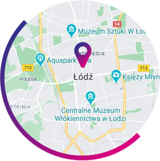 Łódź - mapa