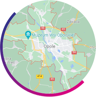 Opole - mapa