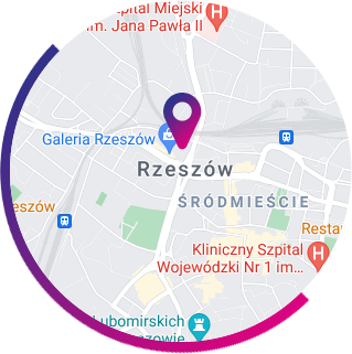 Rzeszów - mapa