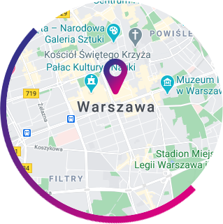Warszawa - mapa