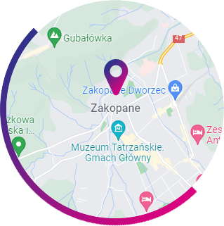Zakopane - mapa