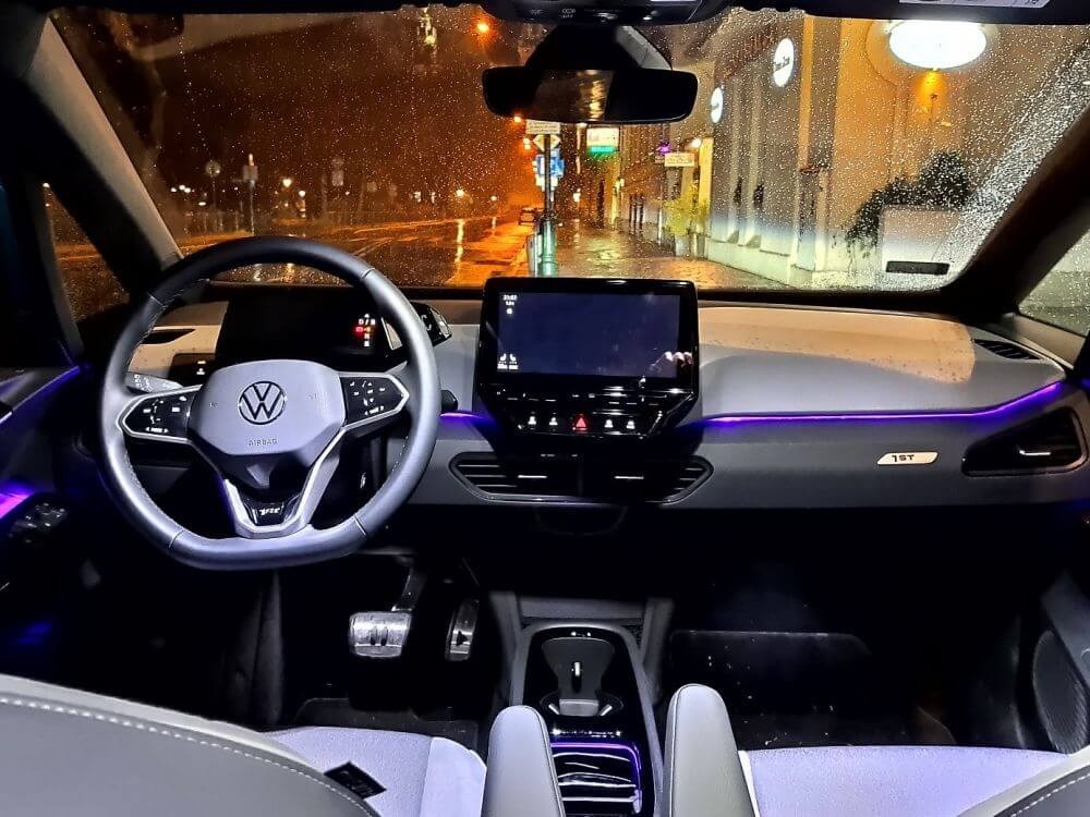 Volskwagen ID.3 - wnętrze