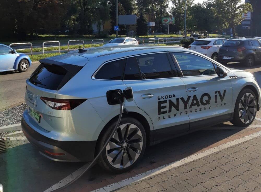 Skoda Enyaq iV – ładowanie