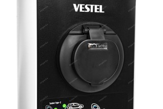 Ładowarka Vestel EVC02-3 zakryte gniazdo zasilania