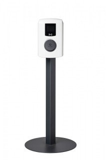 Ładowarka Alfen Eve Single zamontowana na słupku