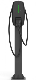 Ładowarka naścienna Platinet PWB11KWS - montaż na słupku