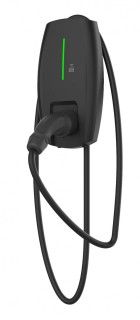 Ładowarka naścienna Platinet PWB11KWS zamontowana jako wallbox