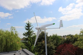 Falcon Silence - turbina zamontowana na dachu