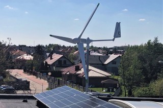 Falcon Silence - turbina zamontowana na dachu