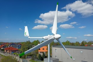 Falcon Silence - turbina zamontowana na dachu